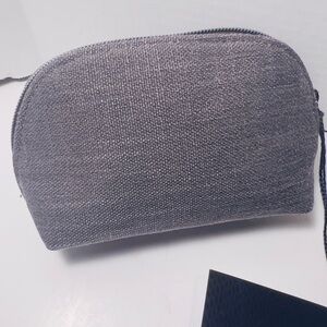 Laura Mercier small makeup canvas bag